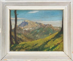 Escena de paisaje montañoso