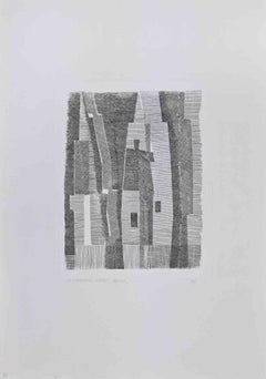 Venice - Etching by Giovanni Korompay - 1938