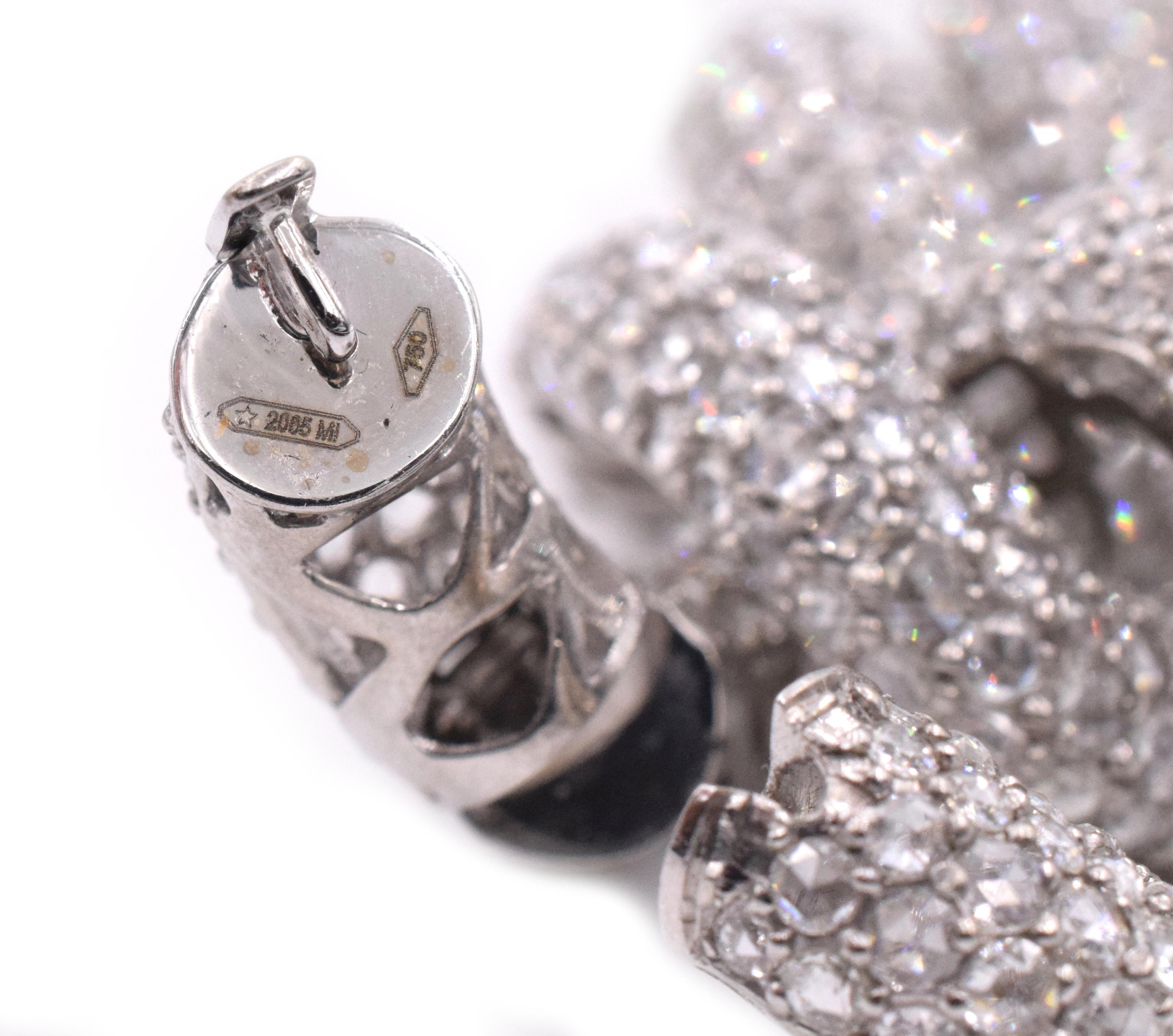 Giovane Große Glieder-Diamant-Halskette im Zustand „Hervorragend“ im Angebot in New York, NY
