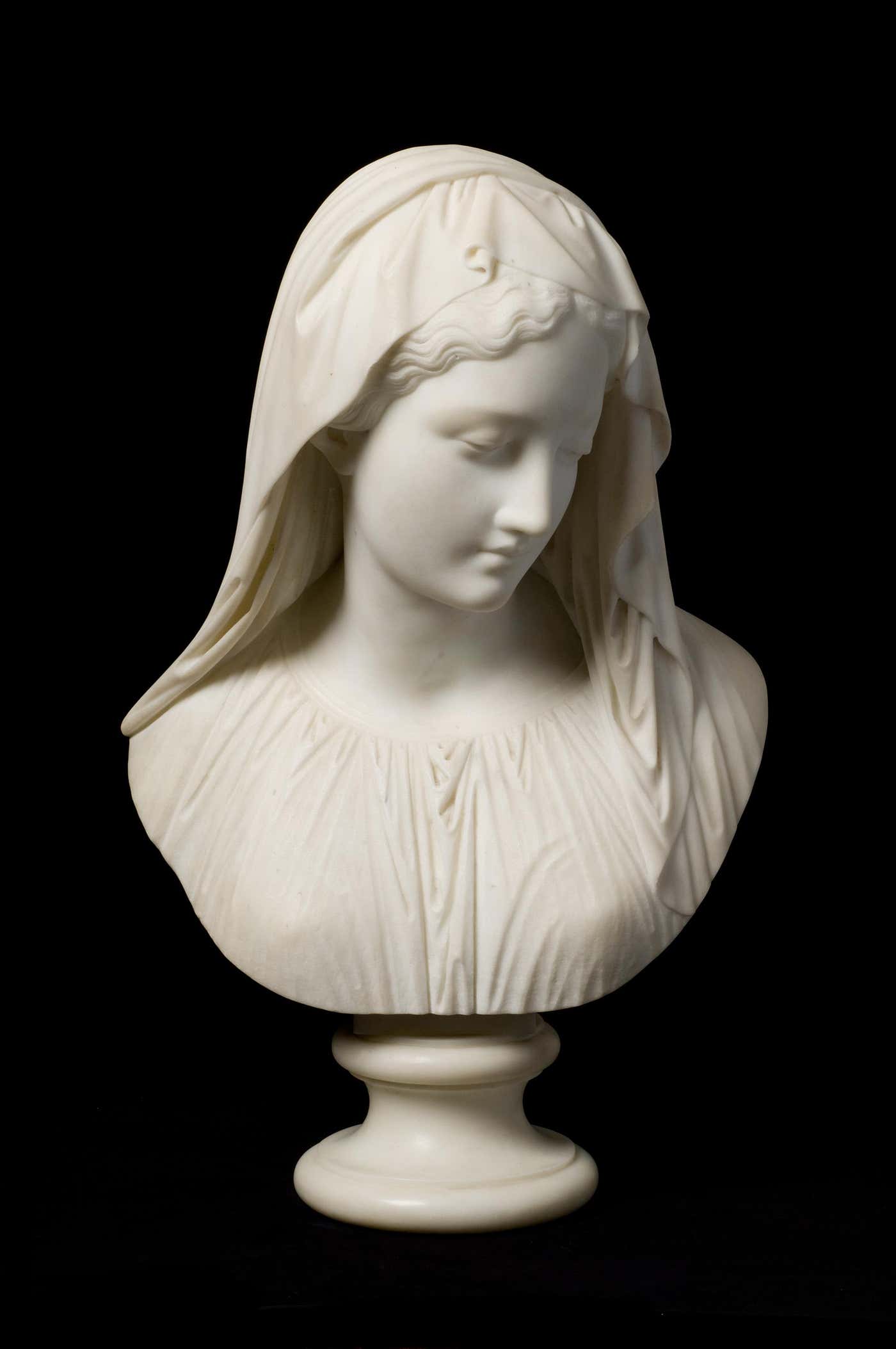 Giovanni Maria Benzoni Veiled Woman Classical Marble At 1stDibs giovanni-maria-benzoni-veiled-woman-classical-marble-at-1stdibs