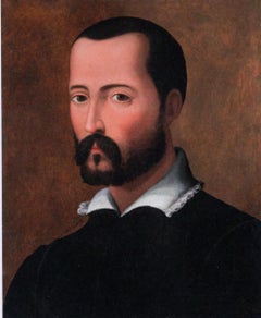 16° secolo di Giovanni Maria Butteri Ritratto di Francesco I Olio su pannello