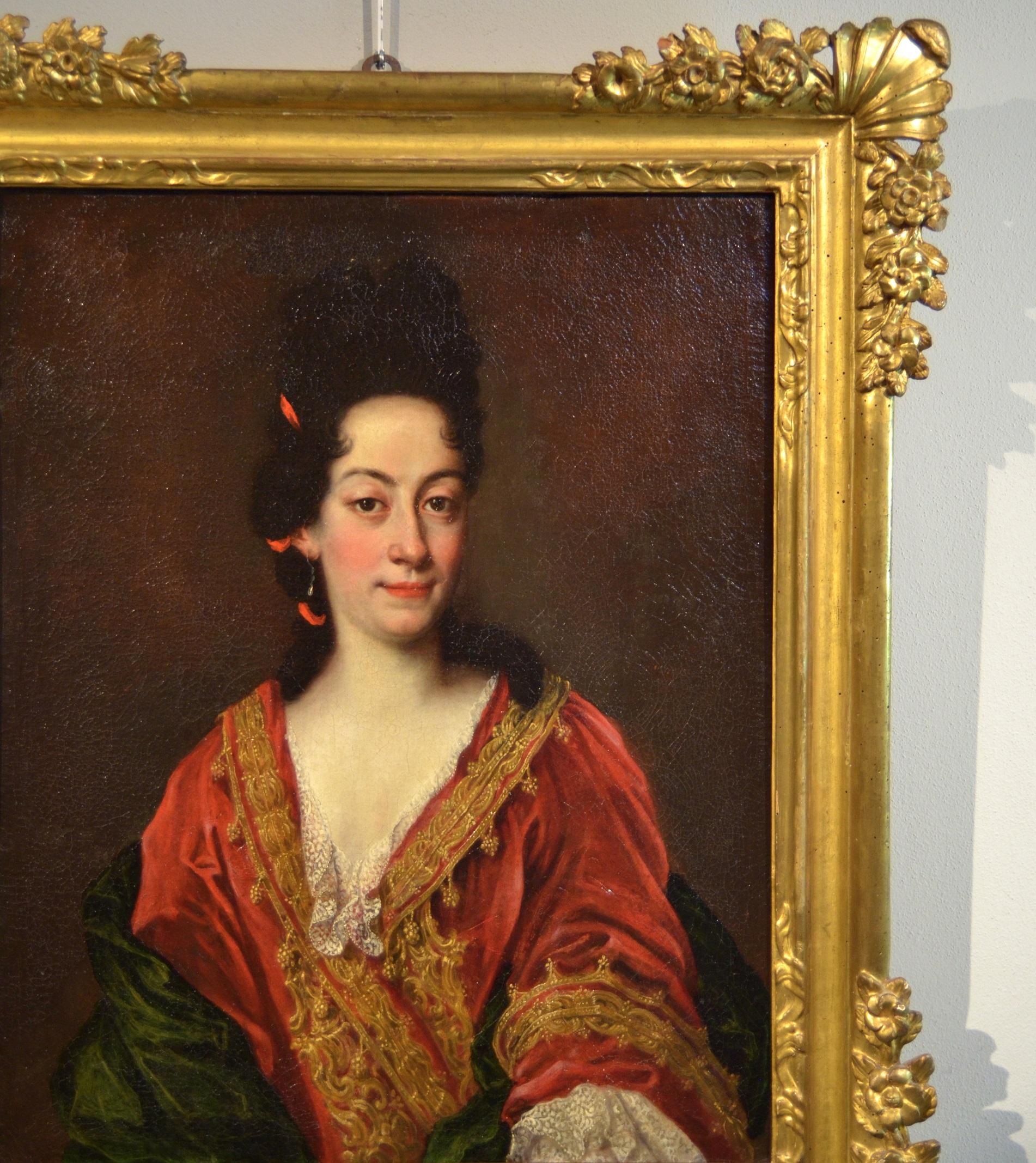 portrait femme 18ème siècle