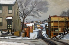 Manayunk, Regional American Cityscape by Pennsylvania Impressionist