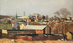 Tremont und Fornace, Regionale amerikanische Stadtlandschaft von Pennsylvania-Impressionist