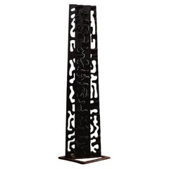 Giovanni Massagrande Sculpture totem pour Giovanni Massagrande Studio, 1977