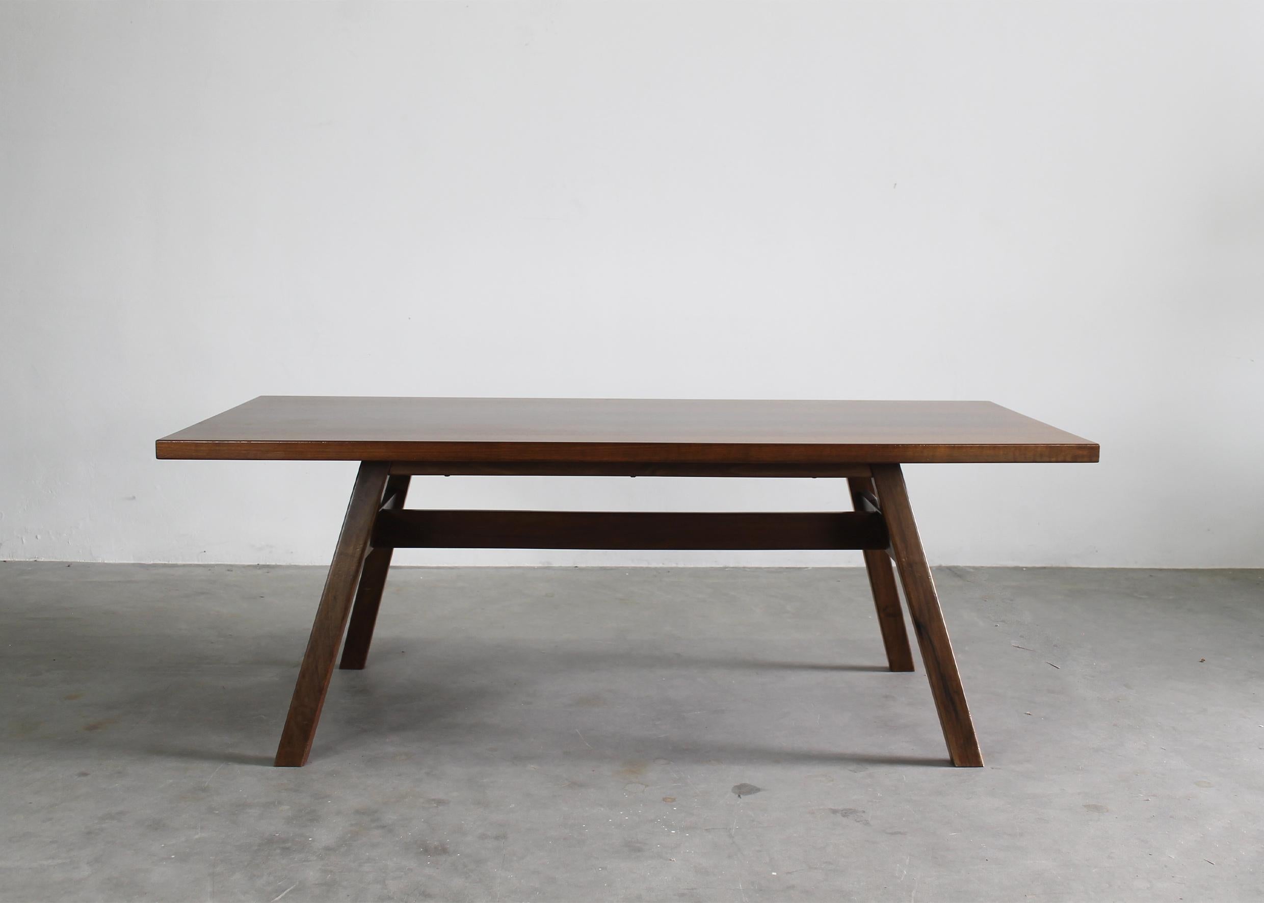 Ensemble de salle à manger Giovanni Michelucci avec banc de table et chaises par Poltronova en vente 5