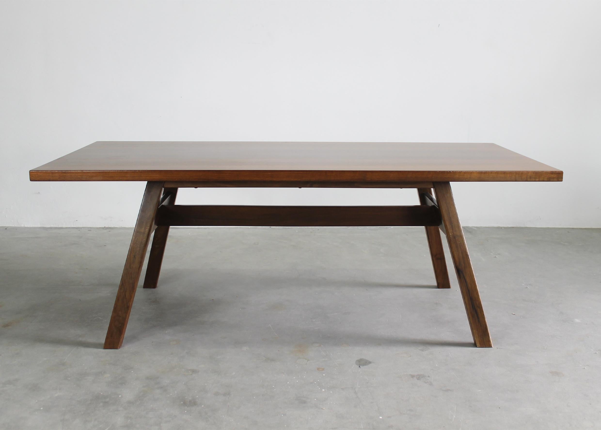 Ensemble de salle à manger Giovanni Michelucci avec banc de table et chaises par Poltronova en vente 6