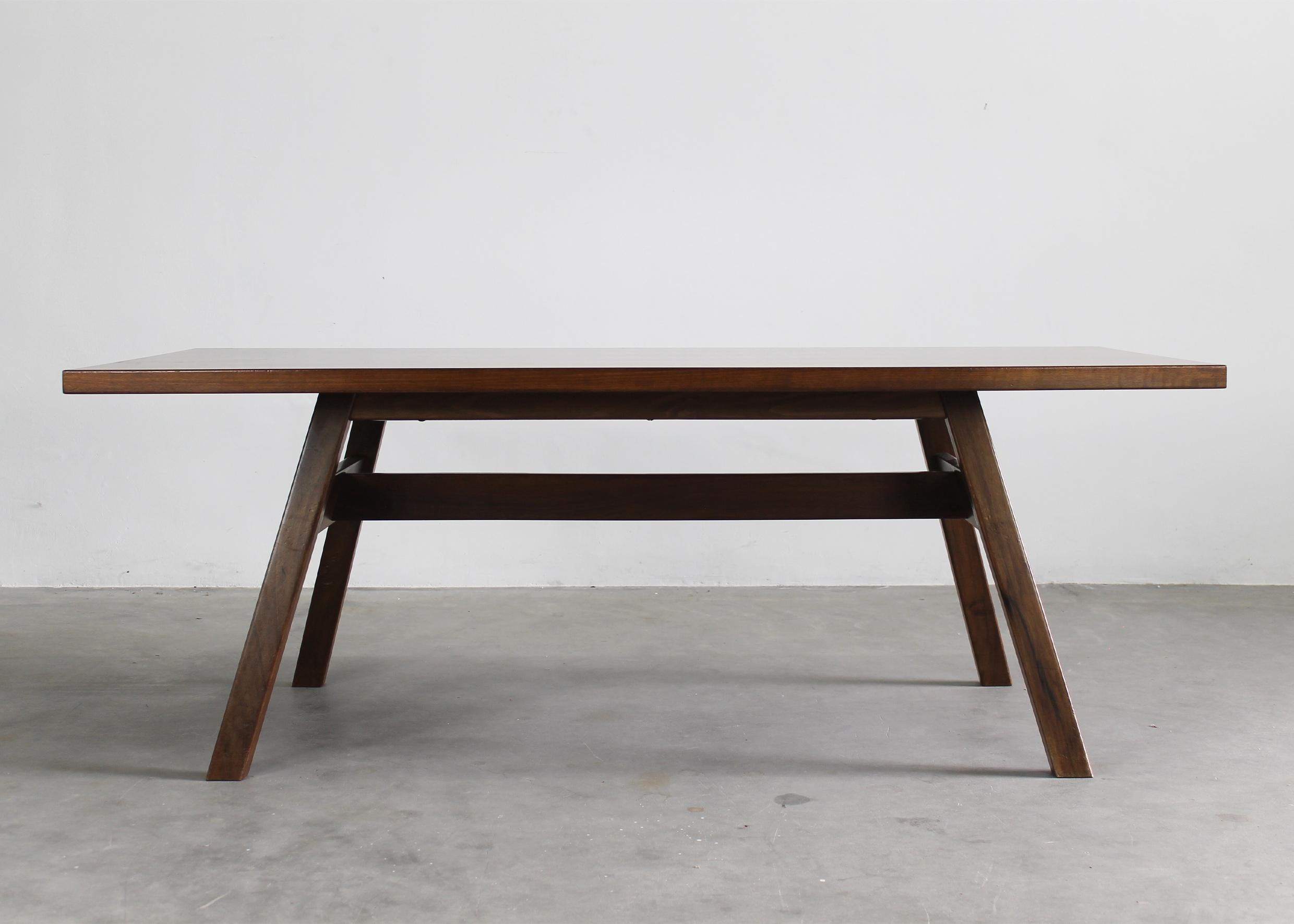 Ensemble de salle à manger Giovanni Michelucci avec banc de table et chaises par Poltronova en vente 8