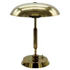Giovanni Michelucci for Lariolux Brass Table Lamp, Italy 1950s