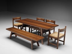 Giovanni Michelucci for Poltronova ´Torbecchia´ Dining Room Set in Walnut