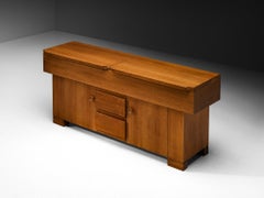 Giovanni Michelucci für Poltronova: Sideboard „Torbecchia“ aus Nussbaumholz