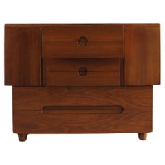 Commode Serena en bois de noyer de Giovanni Michelucci par Poltronova années 1950