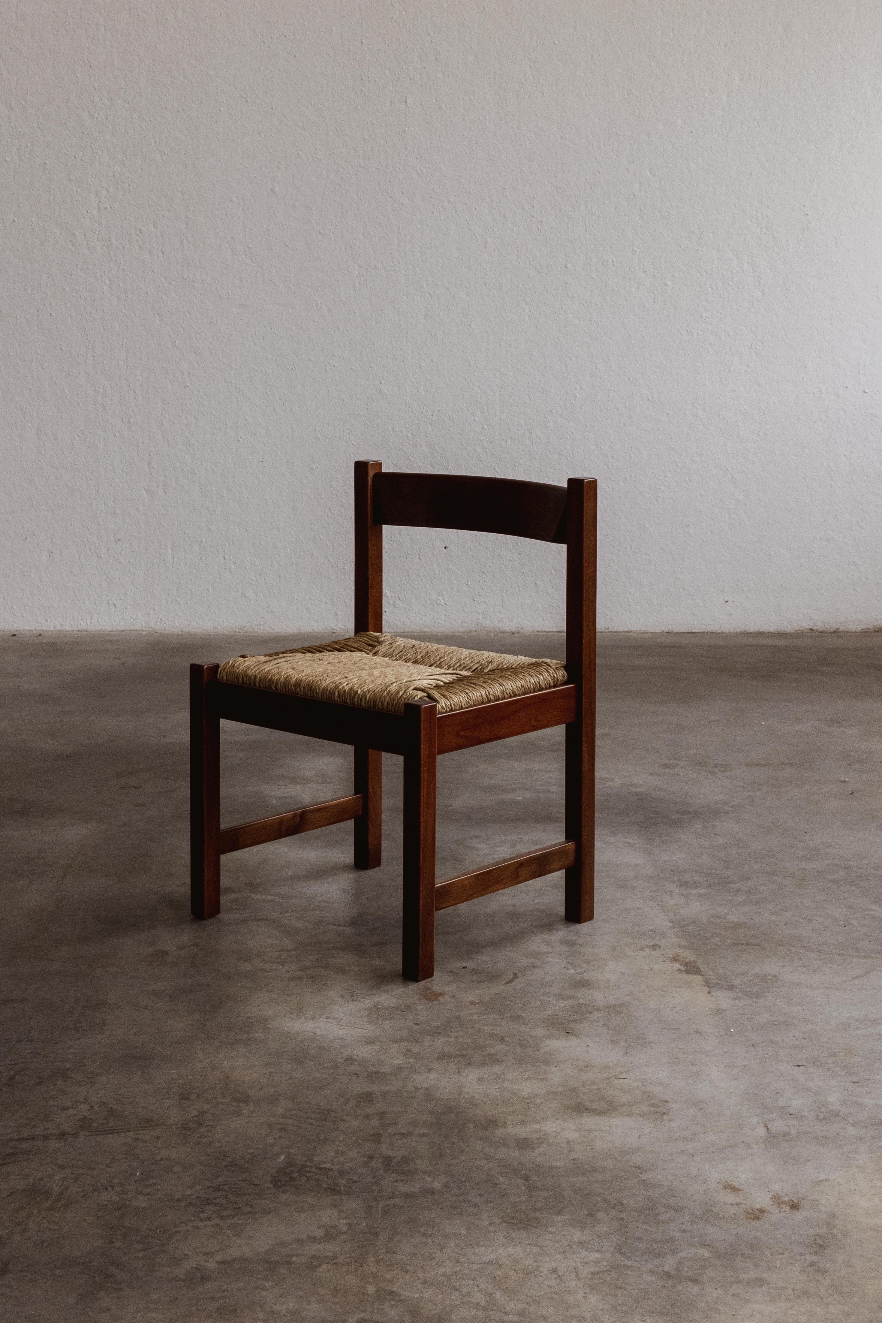 Giovanni Michelucci “Torbecchia” Dining Chair for Poltronova, 1964 For Sale 2