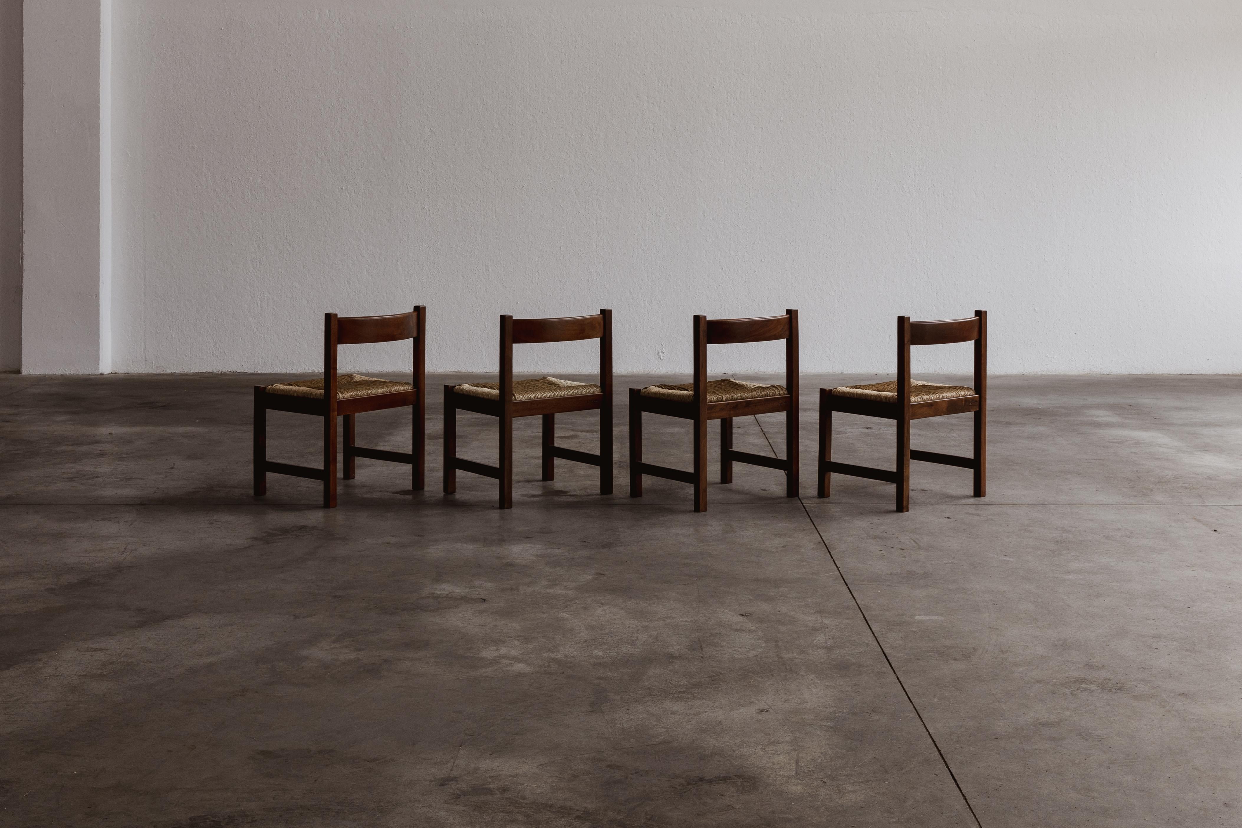 Giovanni Michelucci “Torbecchia” Dining Chairs for Poltronova, 1964, Set of 4 For Sale 4