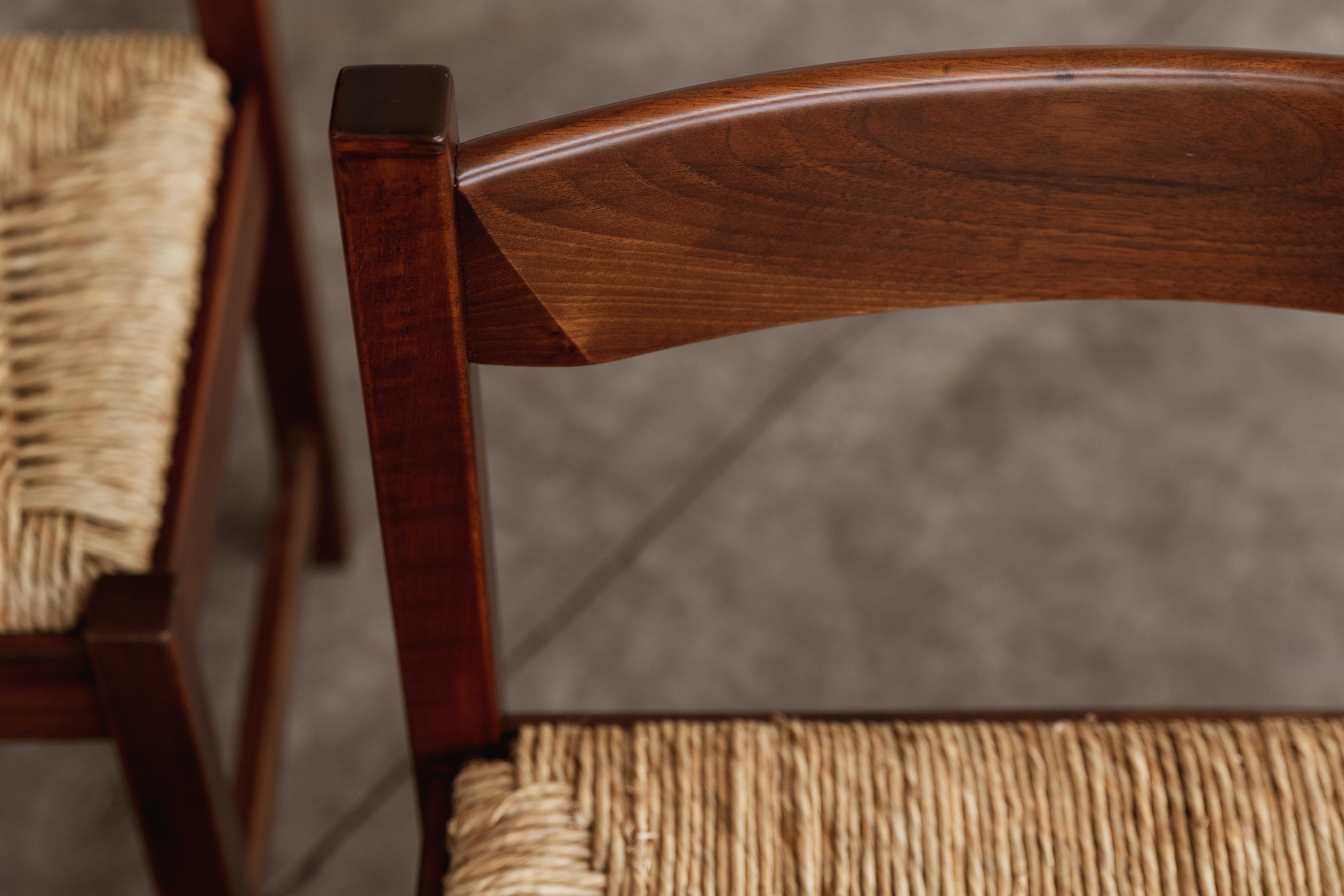 Giovanni Michelucci “Torbecchia” Dining Chairs for Poltronova, 1964, Set of 4 In Good Condition For Sale In Lonigo, Veneto