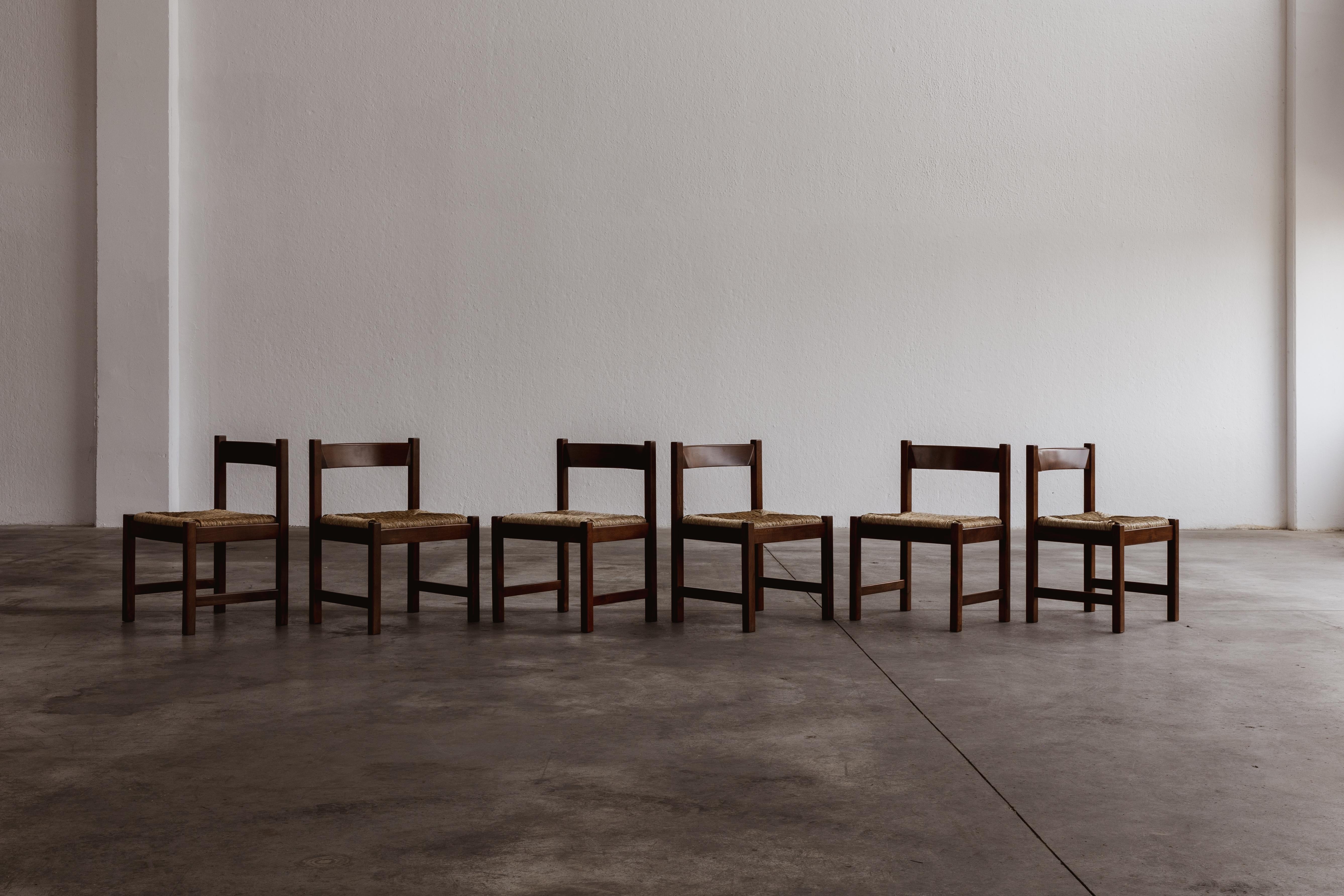 Giovanni Michelucci “Torbecchia” Dining Chairs for Poltronova, 1964, Set of 6 For Sale 4