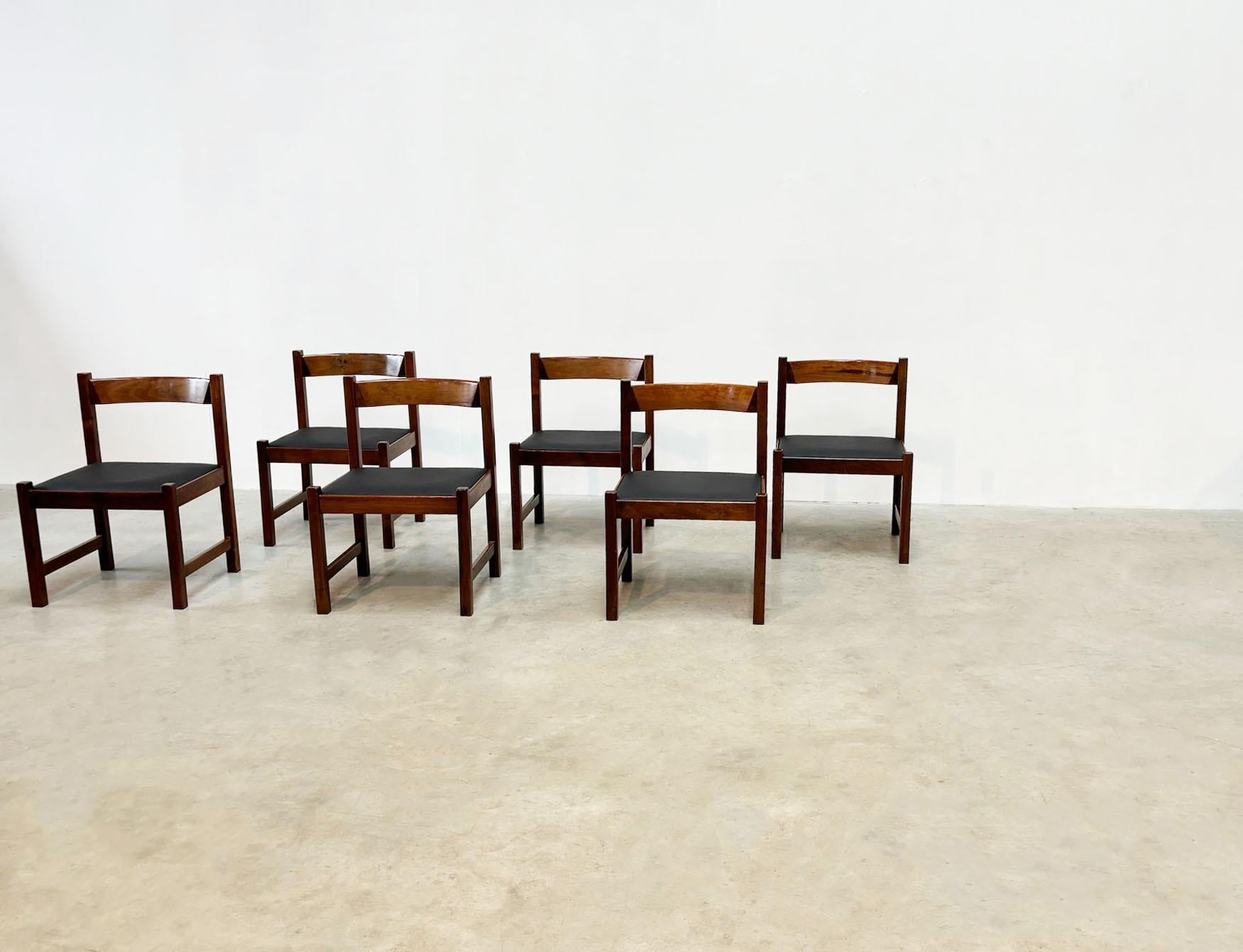 Giovanni Michelucci 'Torbecchia' Italian dining chairs 5