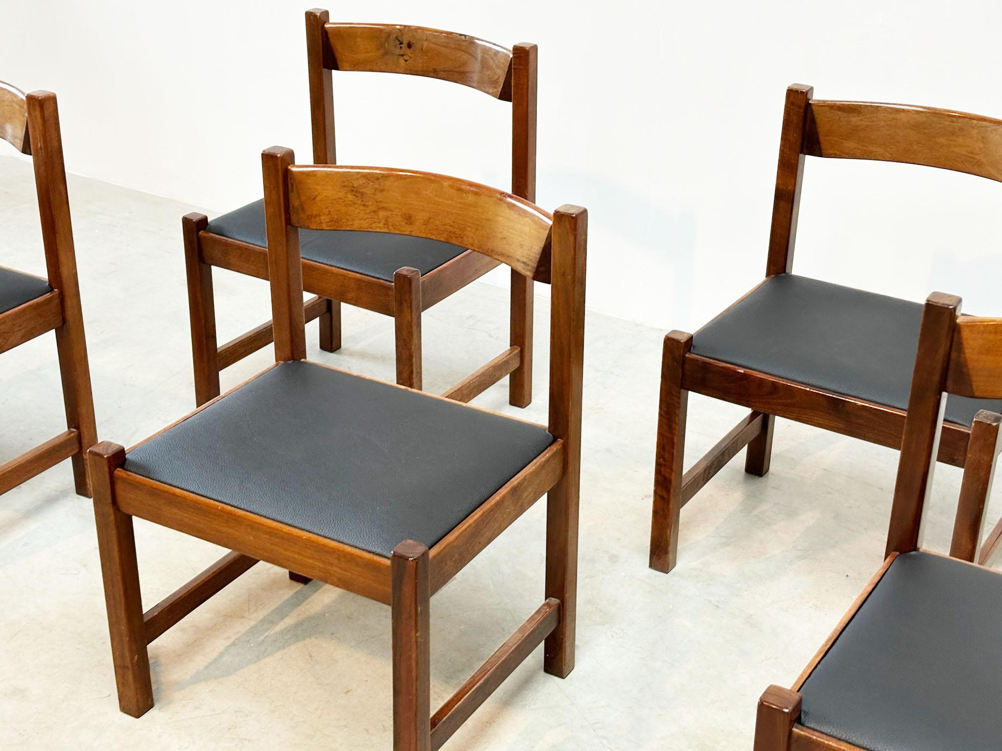 Giovanni Michelucci 'Torbecchia' Italian dining chairs 1