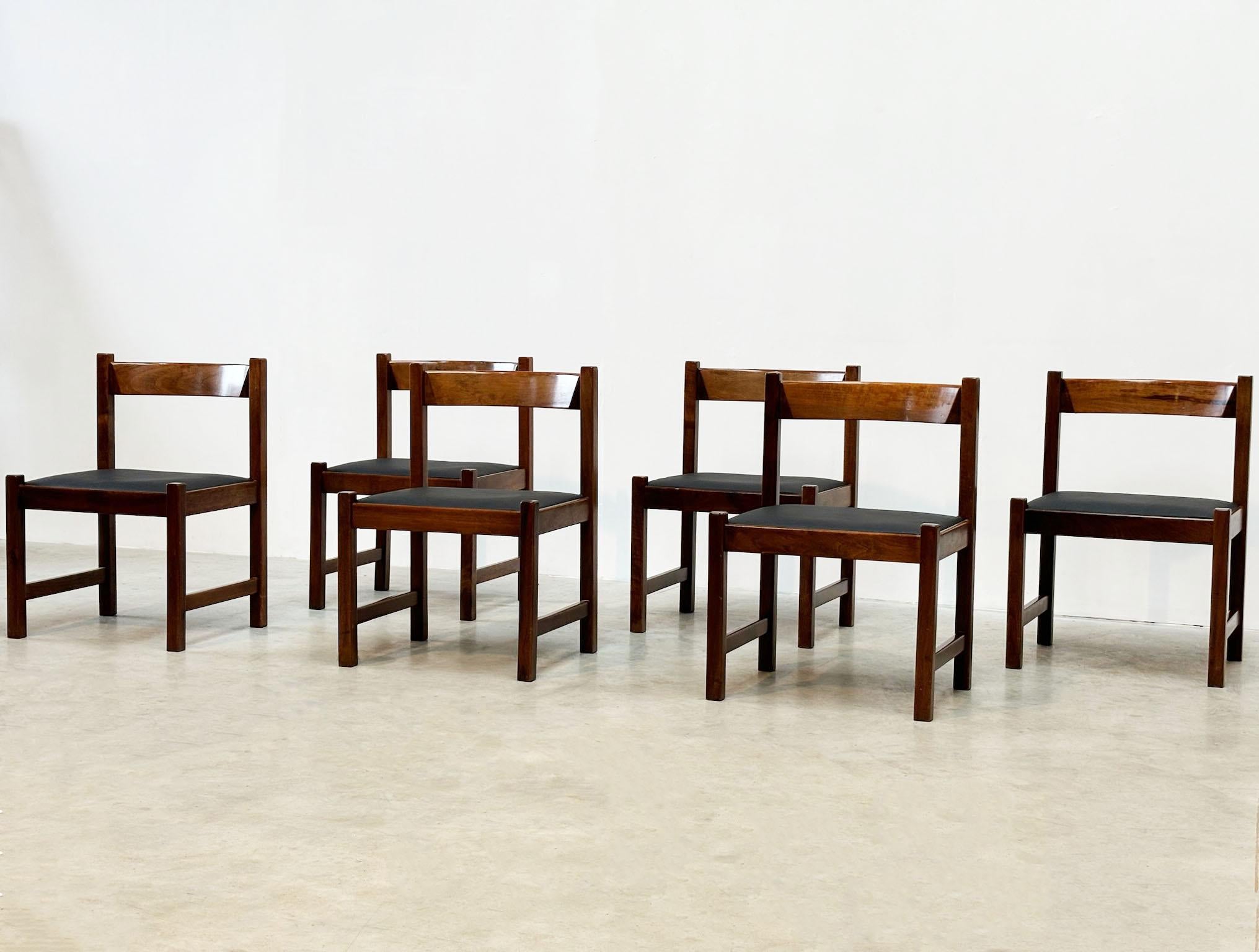 Giovanni Michelucci 'Torbecchia' Italian dining chairs 2