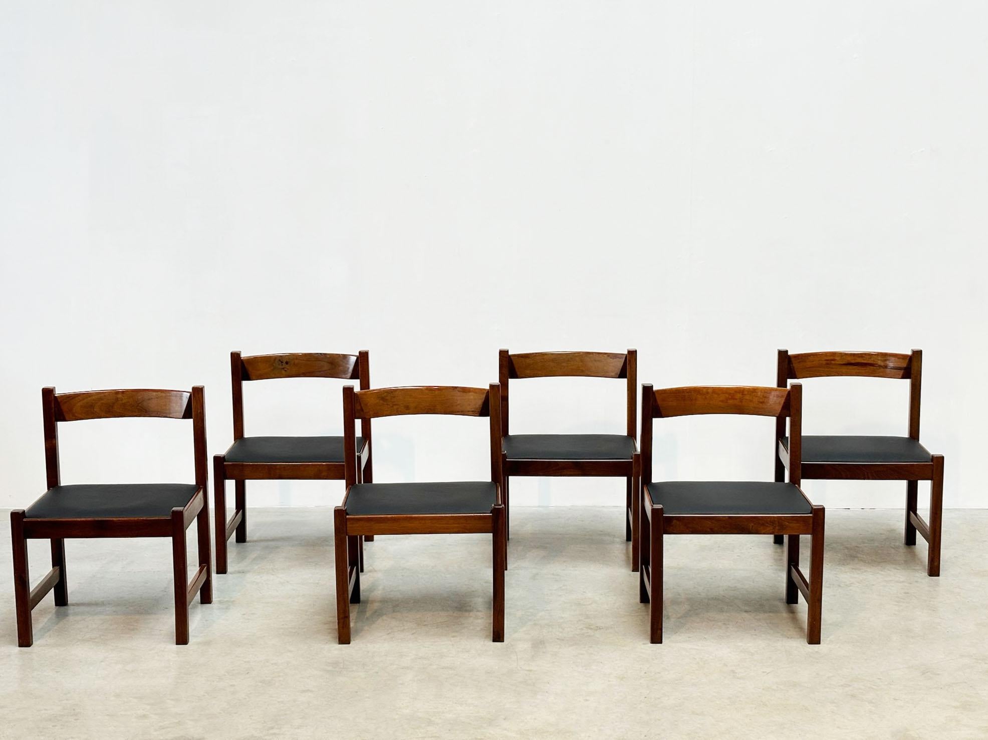 Giovanni Michelucci 'Torbecchia' Italian dining chairs 4