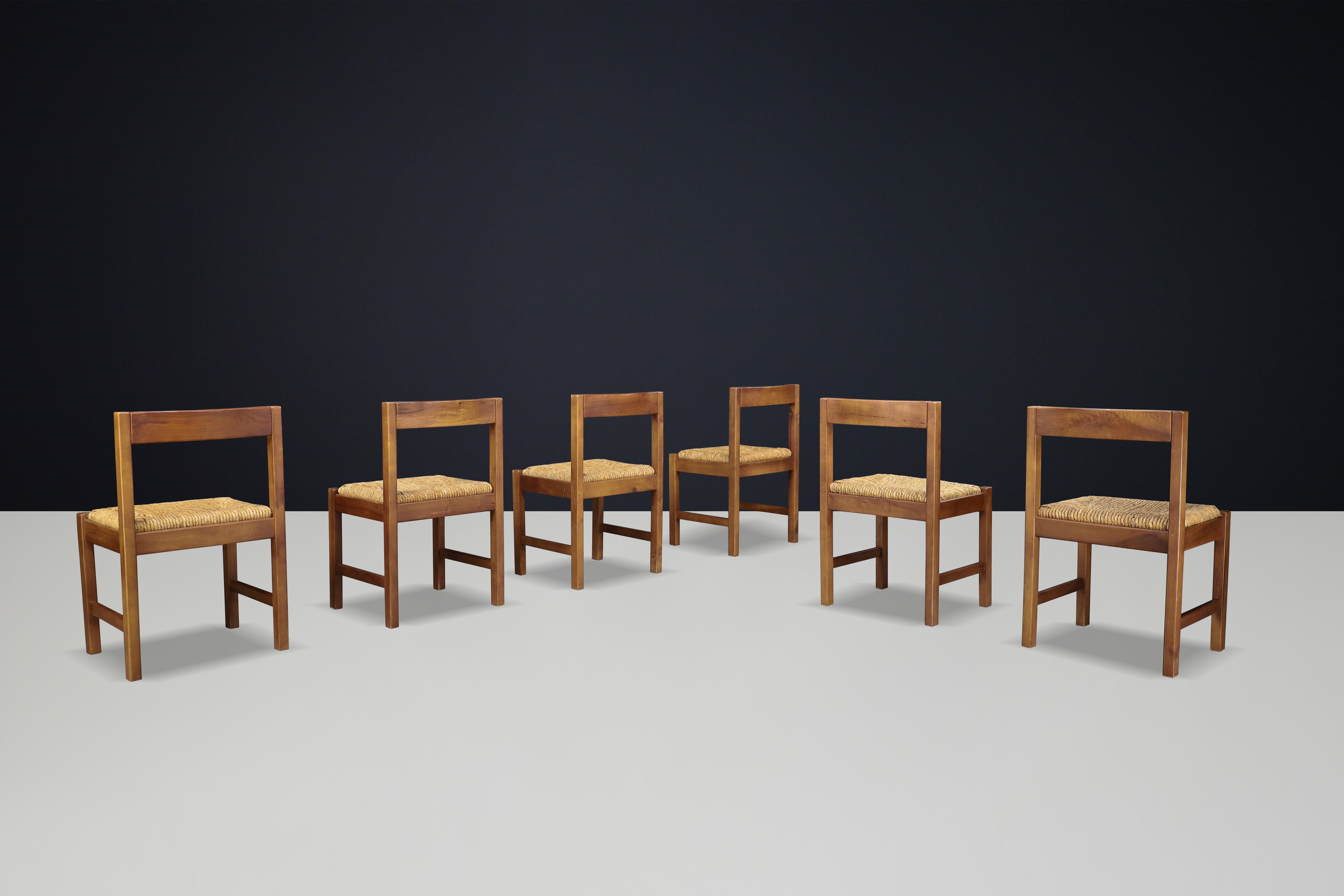 Italian Giovanni Michelucci's set of six 
