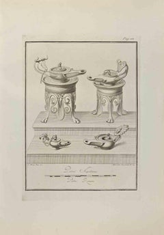 Stillleben – Radierung von Giovanni Morghen – 18. Jahrhundert