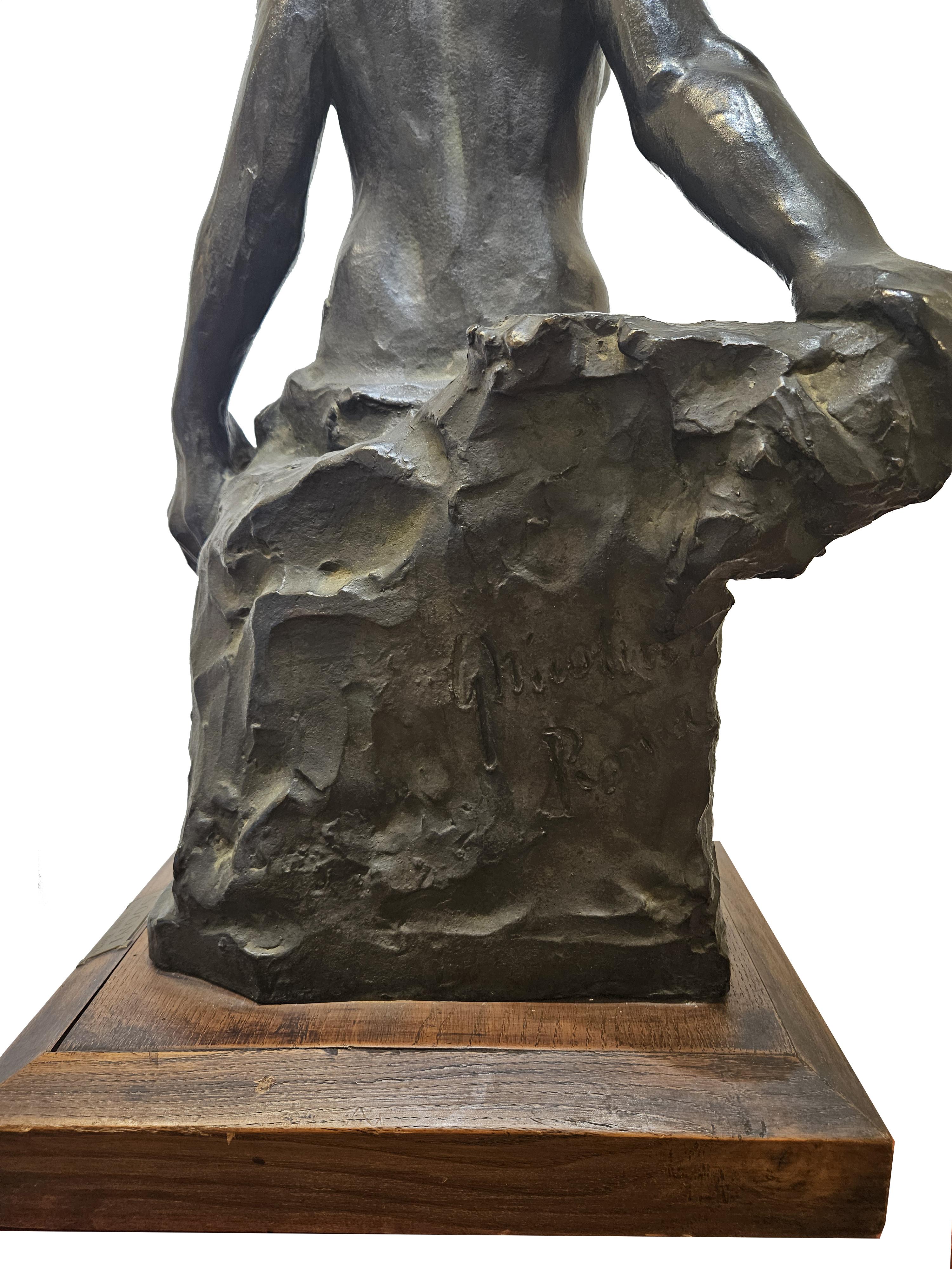 Sogni - Sculpture Simbolismo di Giovanni Nicolini