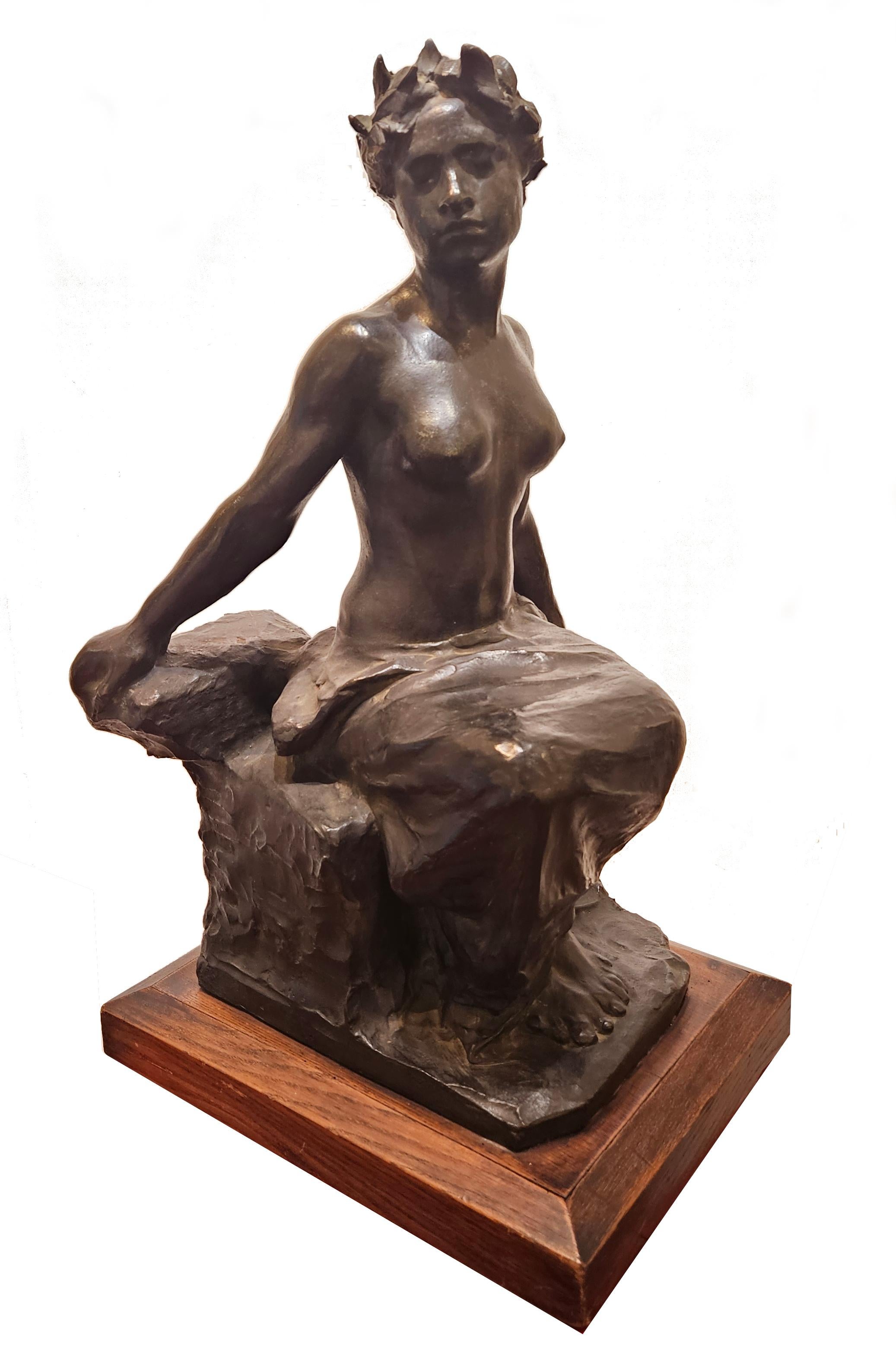 Giovanni Nicolini (Palermo 1872 – Roma 1956), Sogni


Scultura in bronzo di cm 63 x 35 x 35 firmata e situata Roma sul retro; nella base in legno è presente un’etichetta con il titolo dell’opera Sogni.