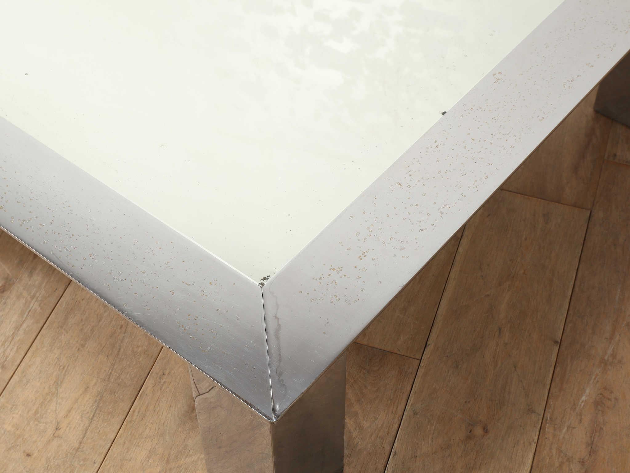 Acier GIOVANNI OFFREDI Table basse en vente