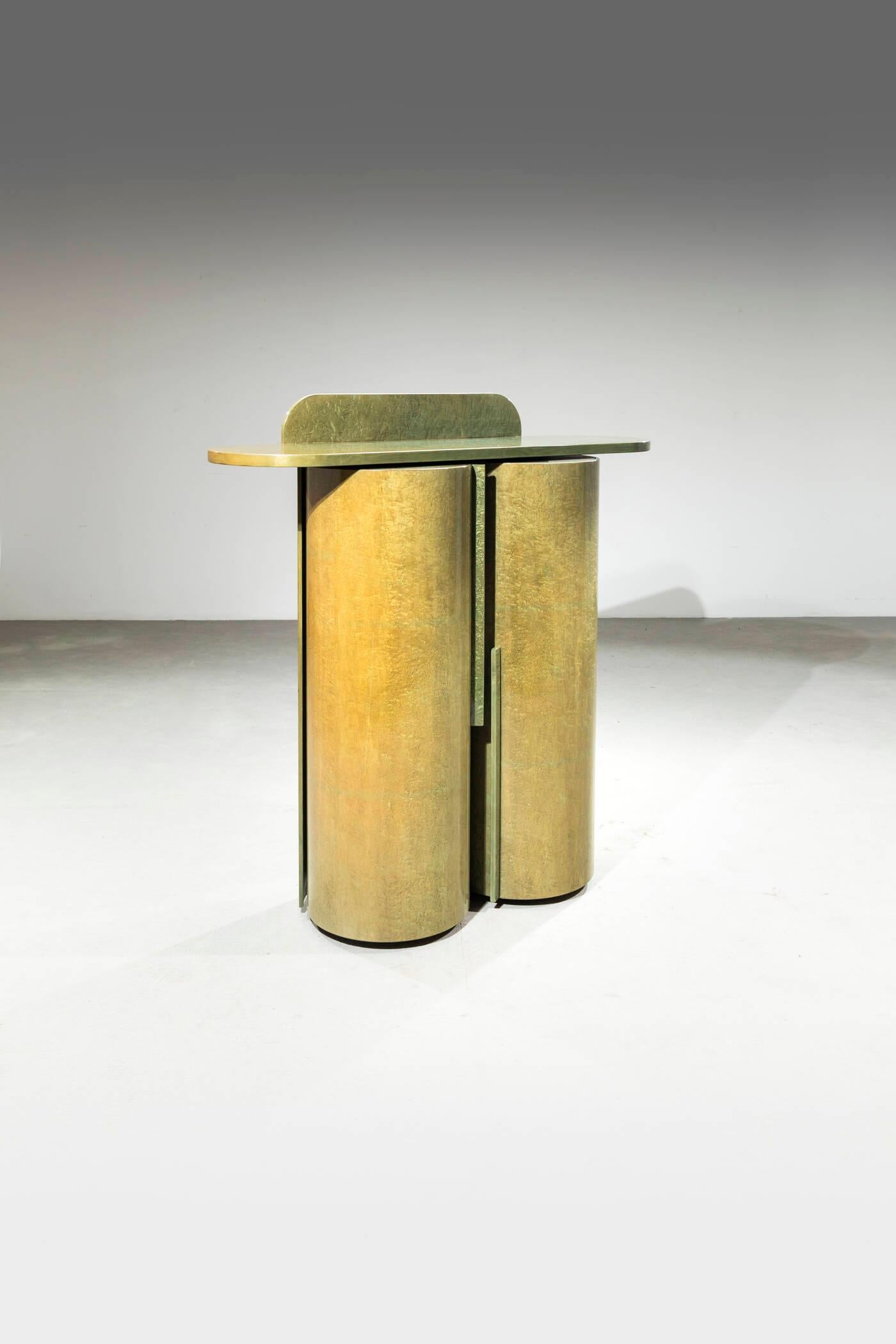 Legno Giovanni Offredi, Credenza / Mobil bar, prod. Saporiti Italia, anni '70 in vendita