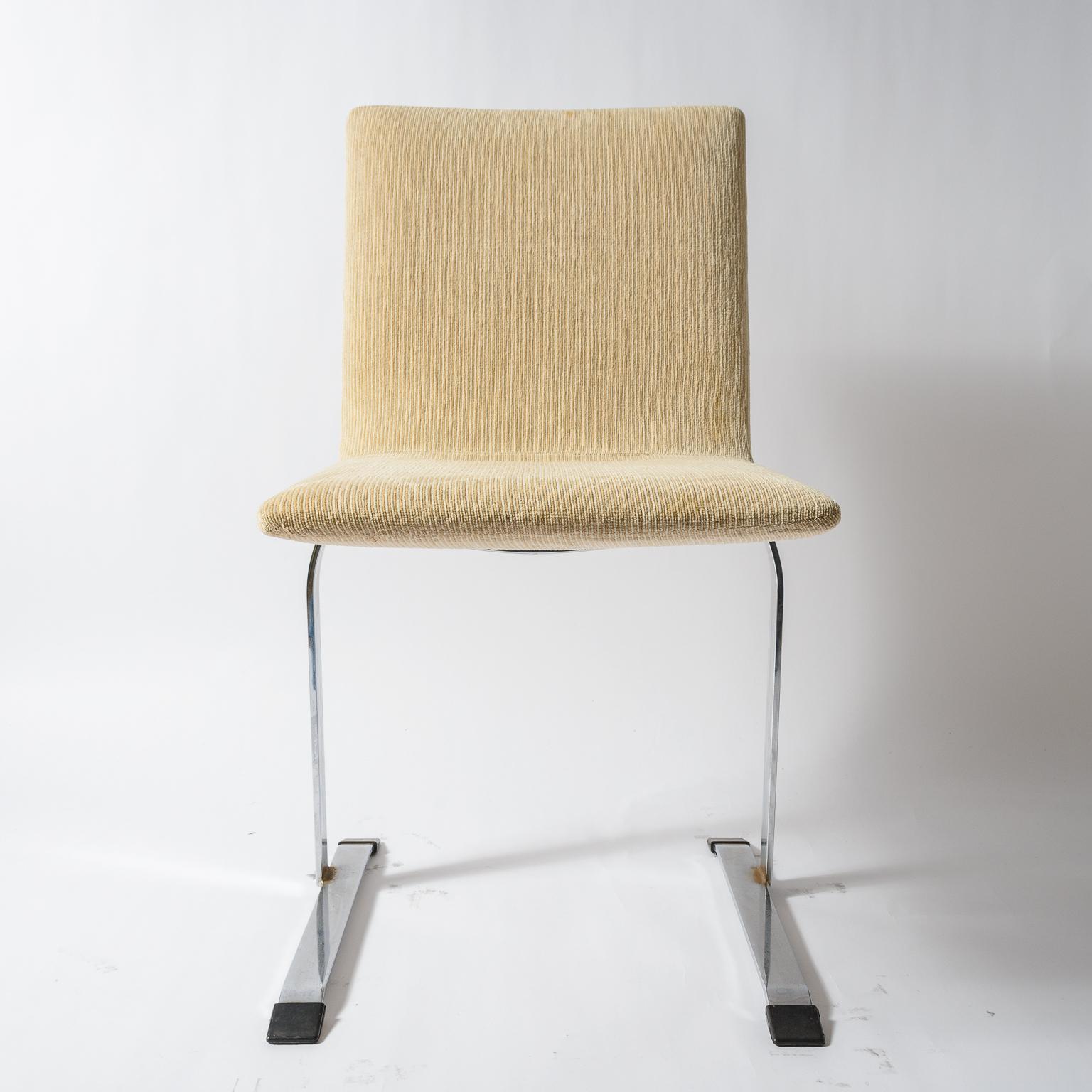 Late 20th Century Giovanni Offredi for Saporiti Dining Chairs For Sale