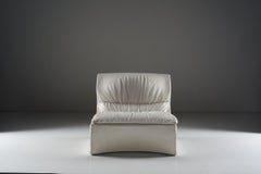 Giovanni Offredi for Saporiti Pair of Vela Alta Lounge Chairs, 1970s