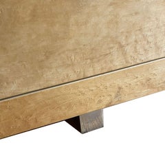 Giovanni Offredi Midcentury Secretary in Hardwood & Birdseye Maple