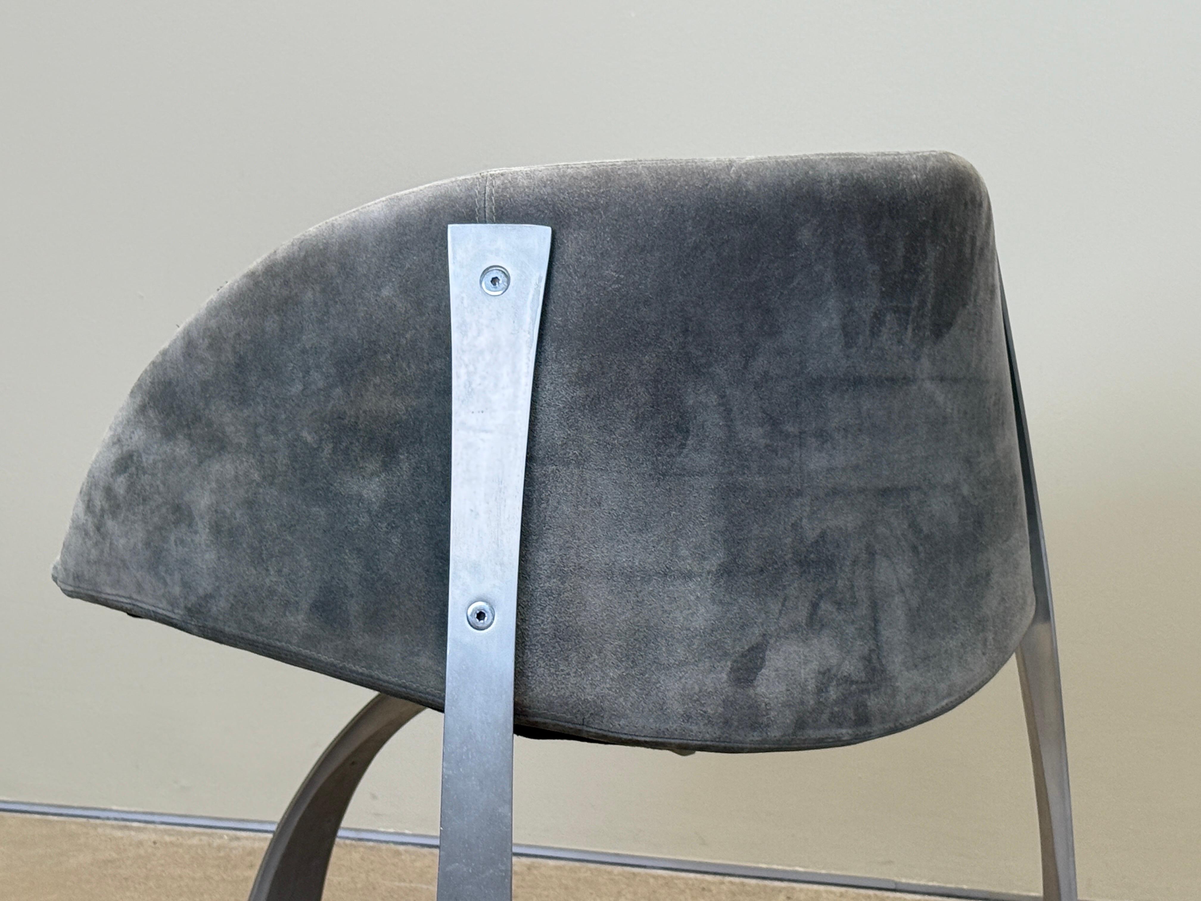 Giovanni Offredi P80 armchairs for Saporiti Italy 1973 For Sale 5