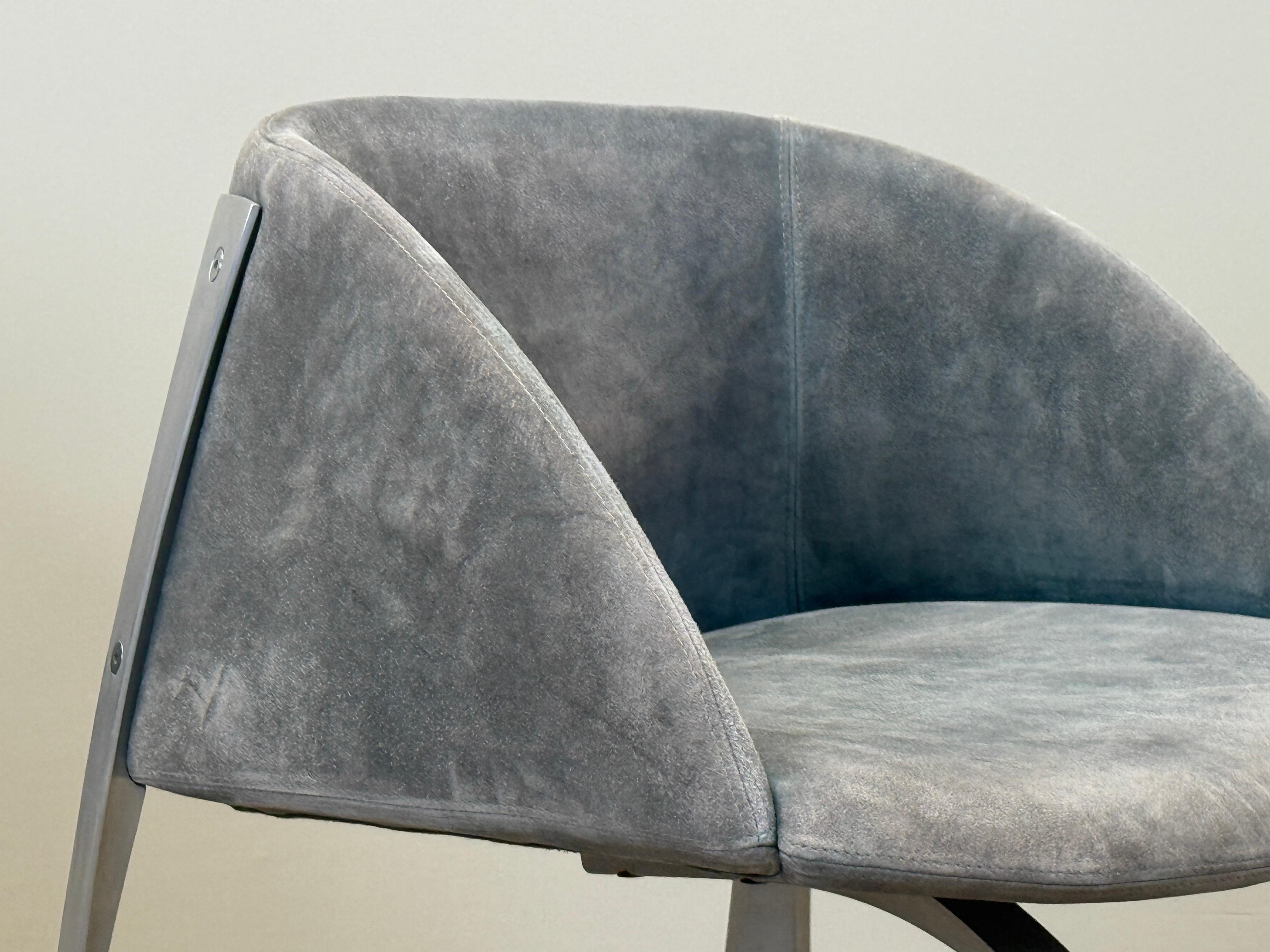 Giovanni Offredi P80 armchairs for Saporiti Italy 1973 For Sale 12