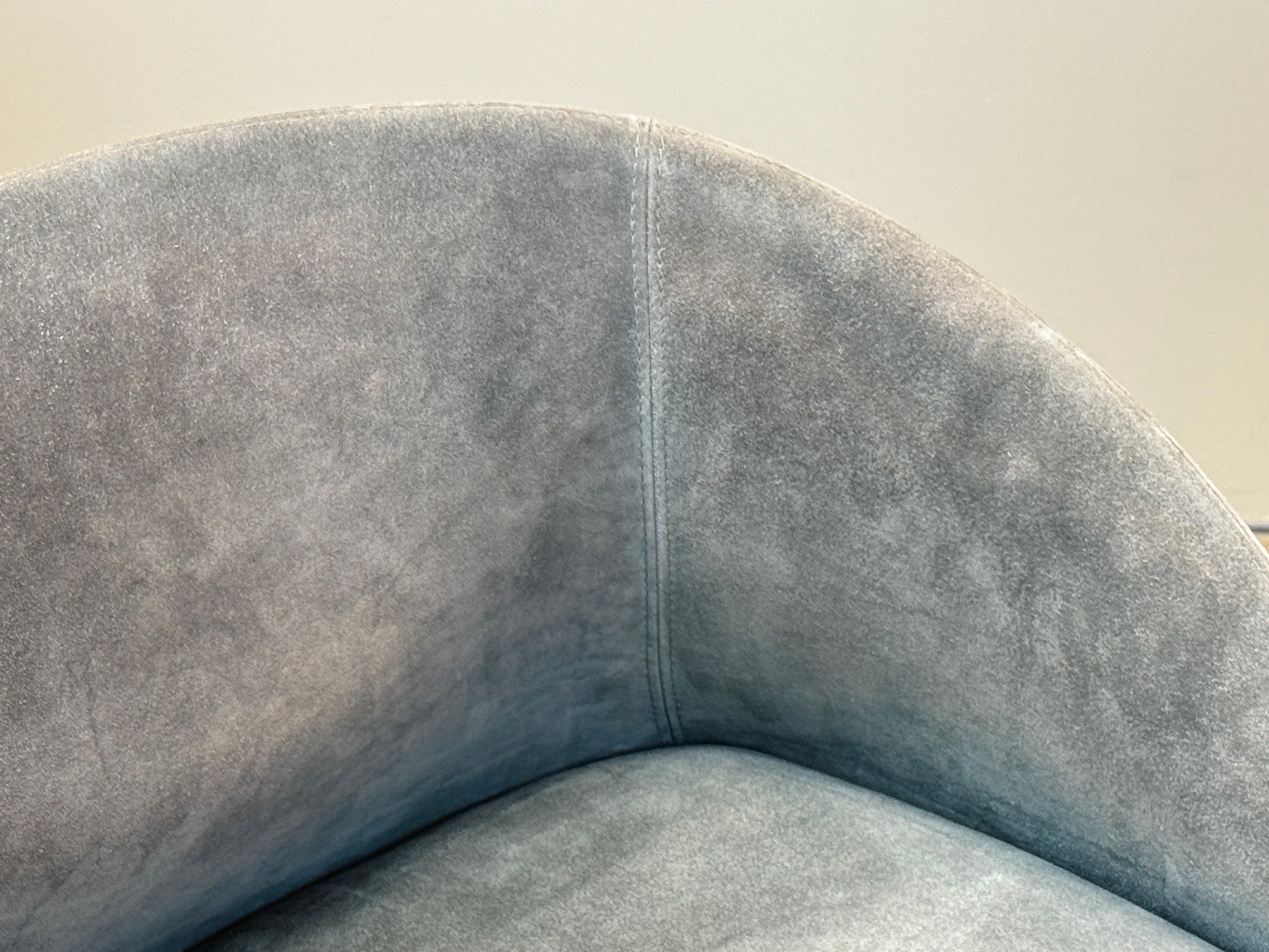 Giovanni Offredi P80 armchairs for Saporiti Italy 1973 For Sale 1