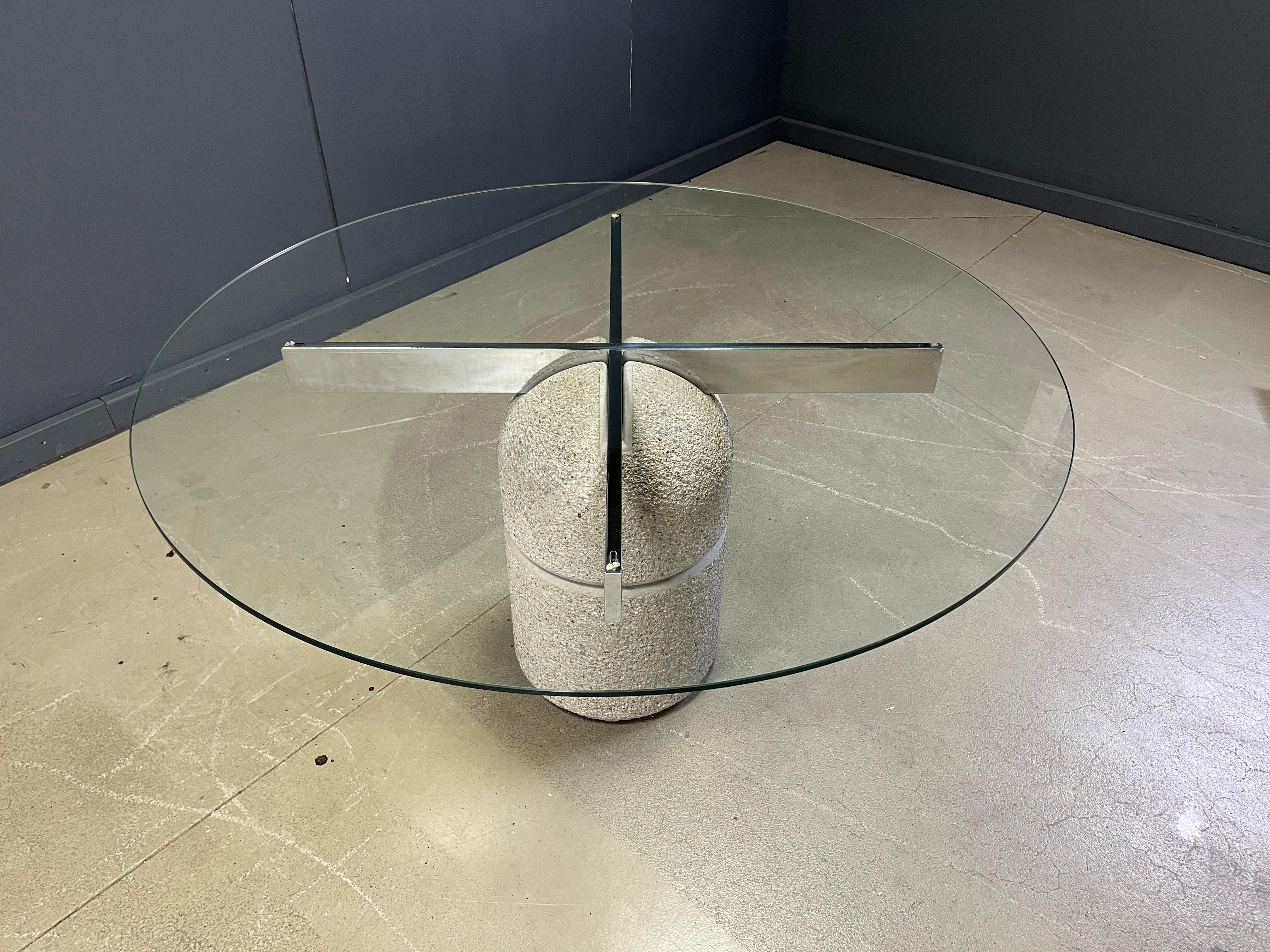 Table de salle à manger Paracarro de Giovanni Offredi pour Saporiti, 1970 en vente 3