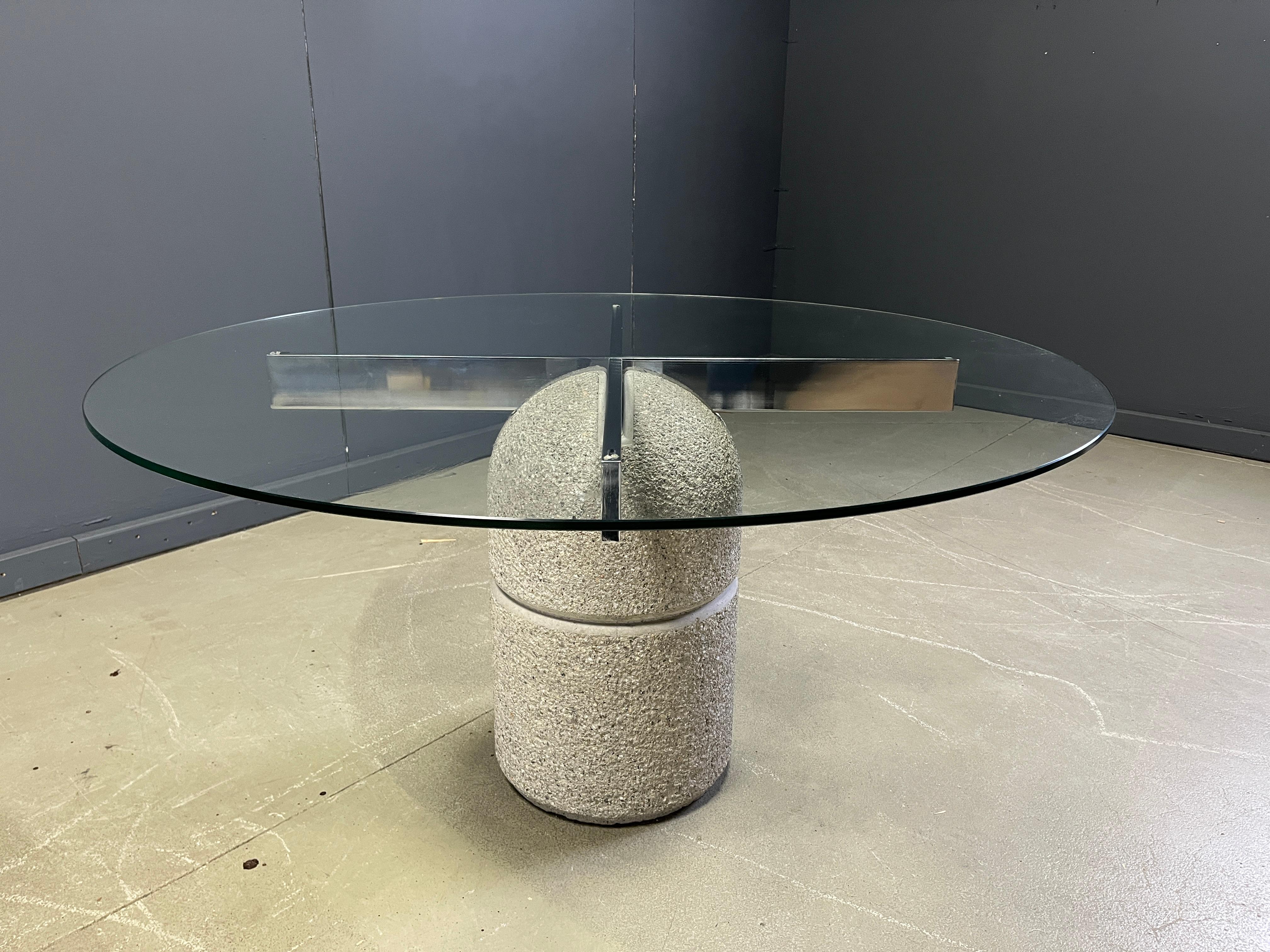 Table de salle à manger Paracarro de Giovanni Offredi pour Saporiti, 1970 en vente 4