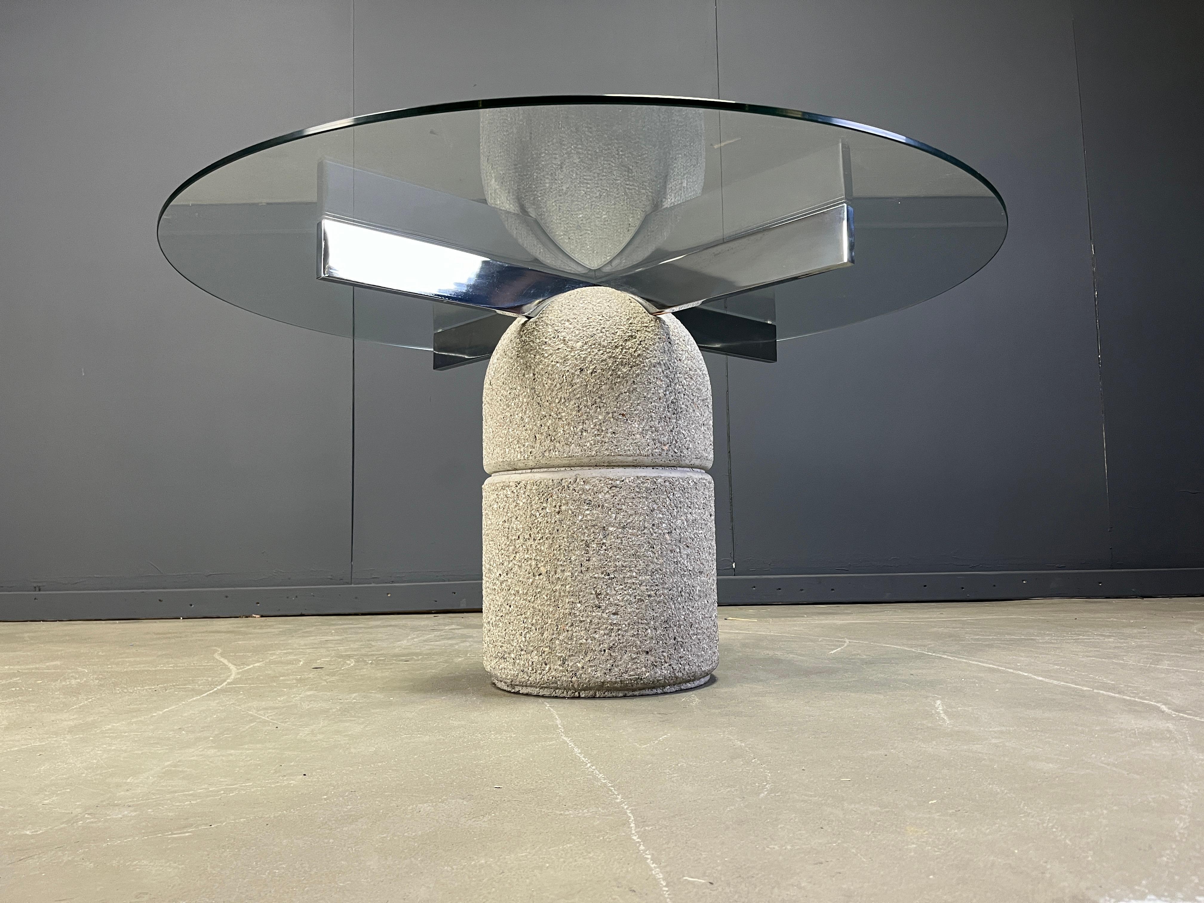 Table de salle à manger Paracarro de Giovanni Offredi pour Saporiti, 1970 en vente 8