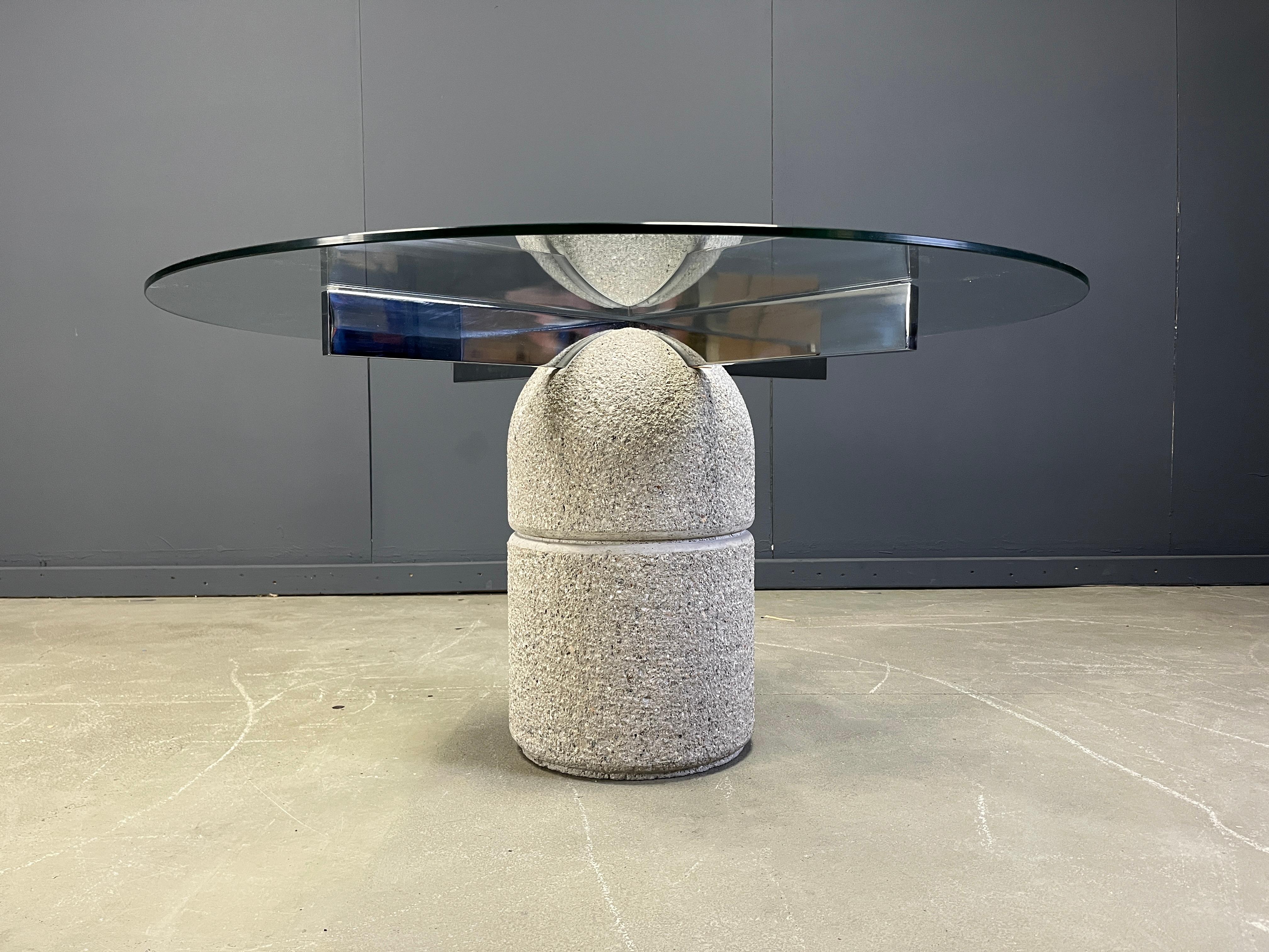 Table de salle à manger Paracarro de Giovanni Offredi pour Saporiti, 1970 en vente 9