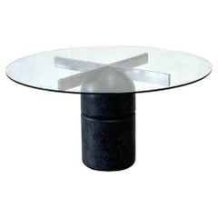 Giovanni Offredi "Paracarro" Dining Table for Saporiti, 1970s