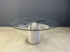 Giovanni Offredi "Paracarro" Dining Table for Saporiti, 1970s