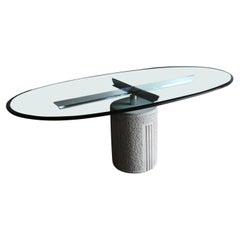 Giovanni Offredi Paracarro Dining Table for Saporiti, circa 1980