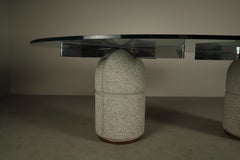 Giovanni Offredi “Paracarro” dining table for Saporiti Italia, 1970s