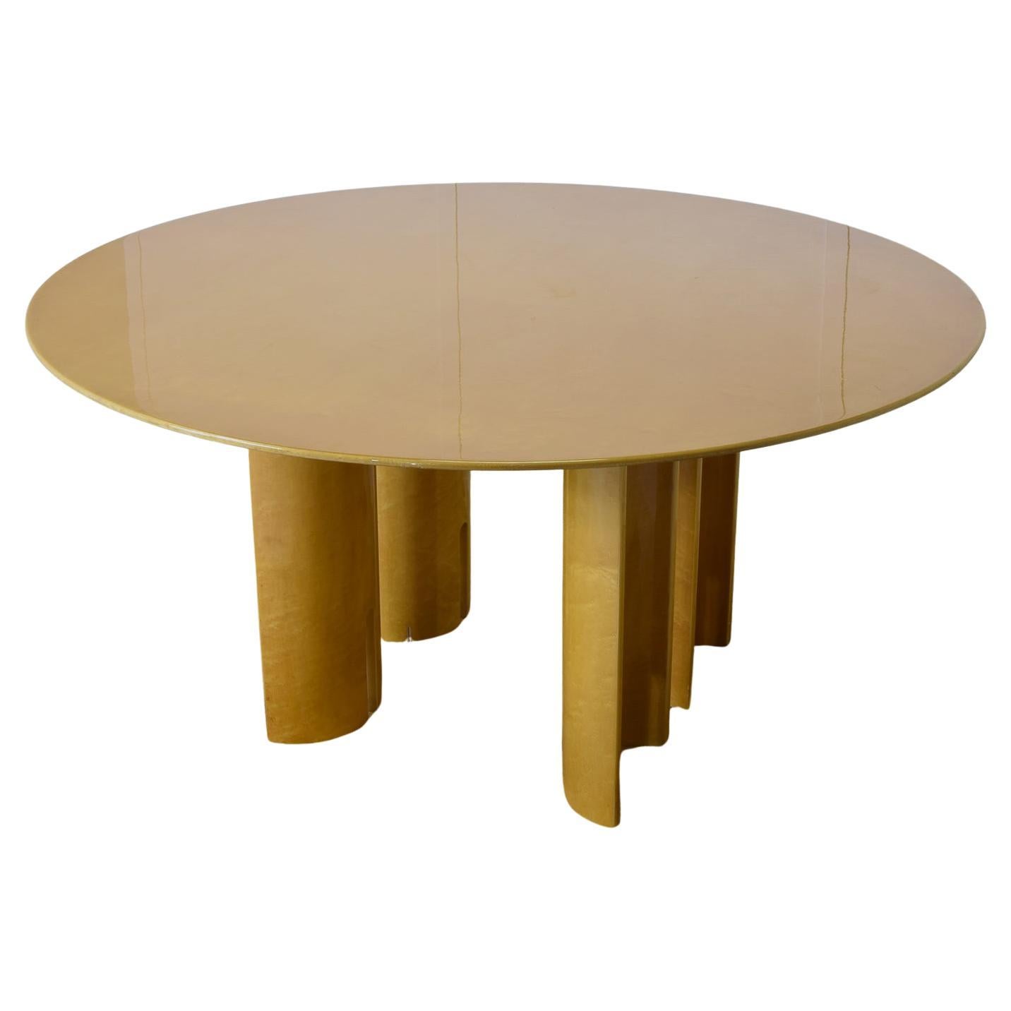 Giovanni Offredi round table for Saporiti Italia 1980s.