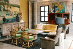 Giovanni Offredi 'Wave' Leather Sofa by Saporiti, Italy