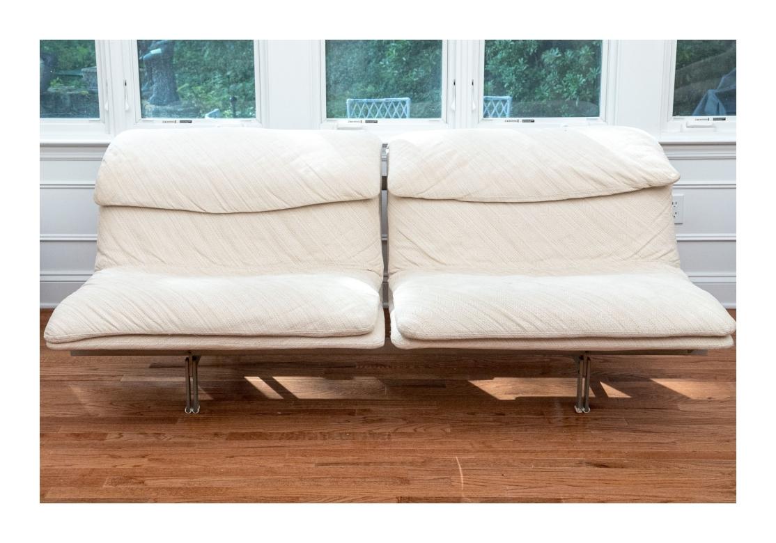 Giovanni Offredi « Wave »  Canapé Saporiti, Italie 1970's #2 en vente 5