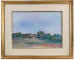 Paesaggio - Dipinto a olio di Giovanni Omiccioli - Metà del XX secolo