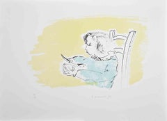 Lettre - Gravure de Giovanni Omiccioli - 1975