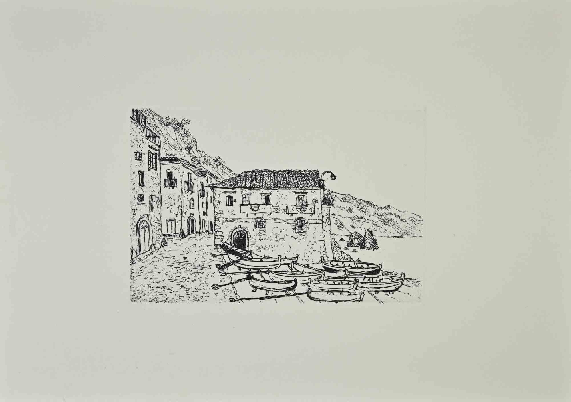 Il paesaggio marino è un'opera d'arte realizzata da Giovanni Omiccioli (25 febbraio 1901 - 1 marzo 1975).

Acquaforte e puntasecca.

Buone condizioni.

Giovanni Omiccioli (25 febbraio 1901 - 1 marzo 1975) è stato un pittore italiano appartenente al